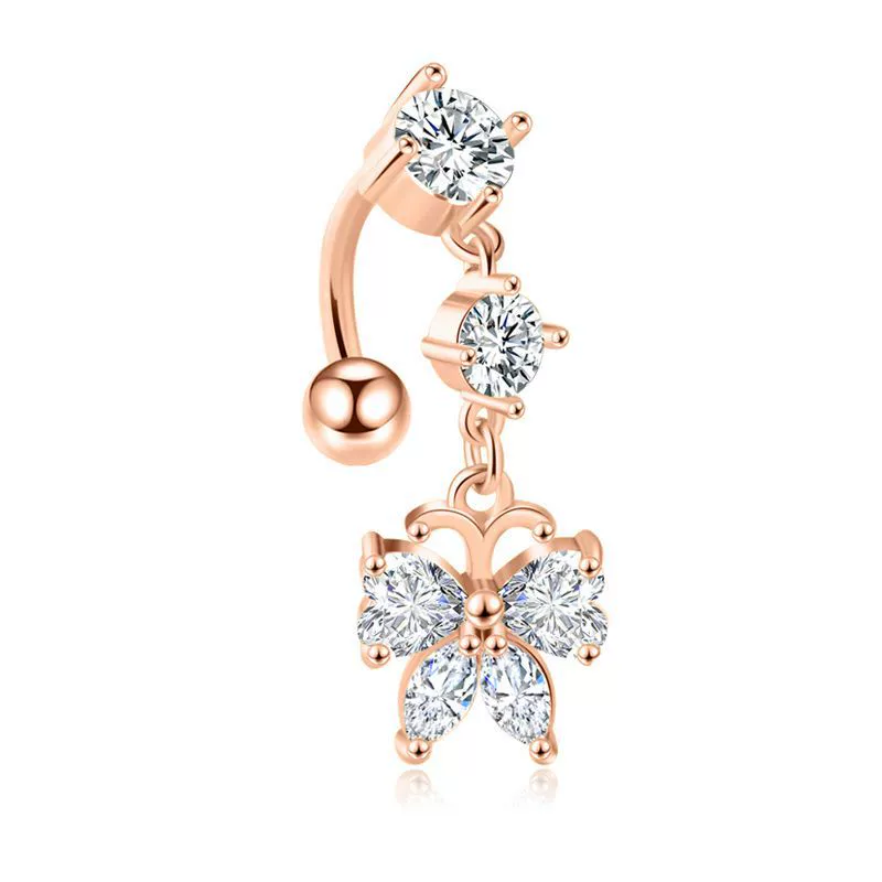 Wholesale Stainless Steel Fruit Pattern Navel Ring Set Body Piercing Jewelry - Image 18