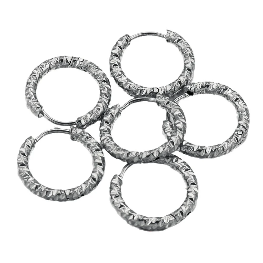 Wholesale Stainless Steel Geometric Fish Pattern Handmade Ladies Earrings With 18K Electroplating For Diy Jewelry Supplies - Image 5