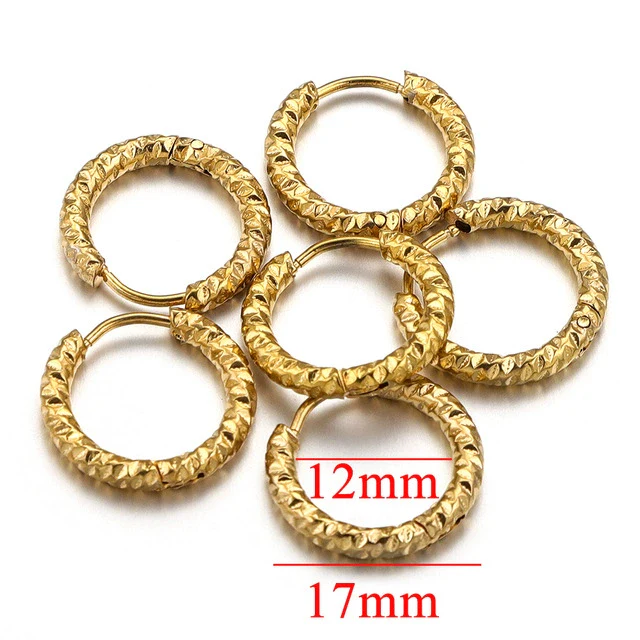 Wholesale Stainless Steel Geometric Fish Pattern Handmade Ladies Earrings With 18K Electroplating For Diy Jewelry Supplies - Image 7