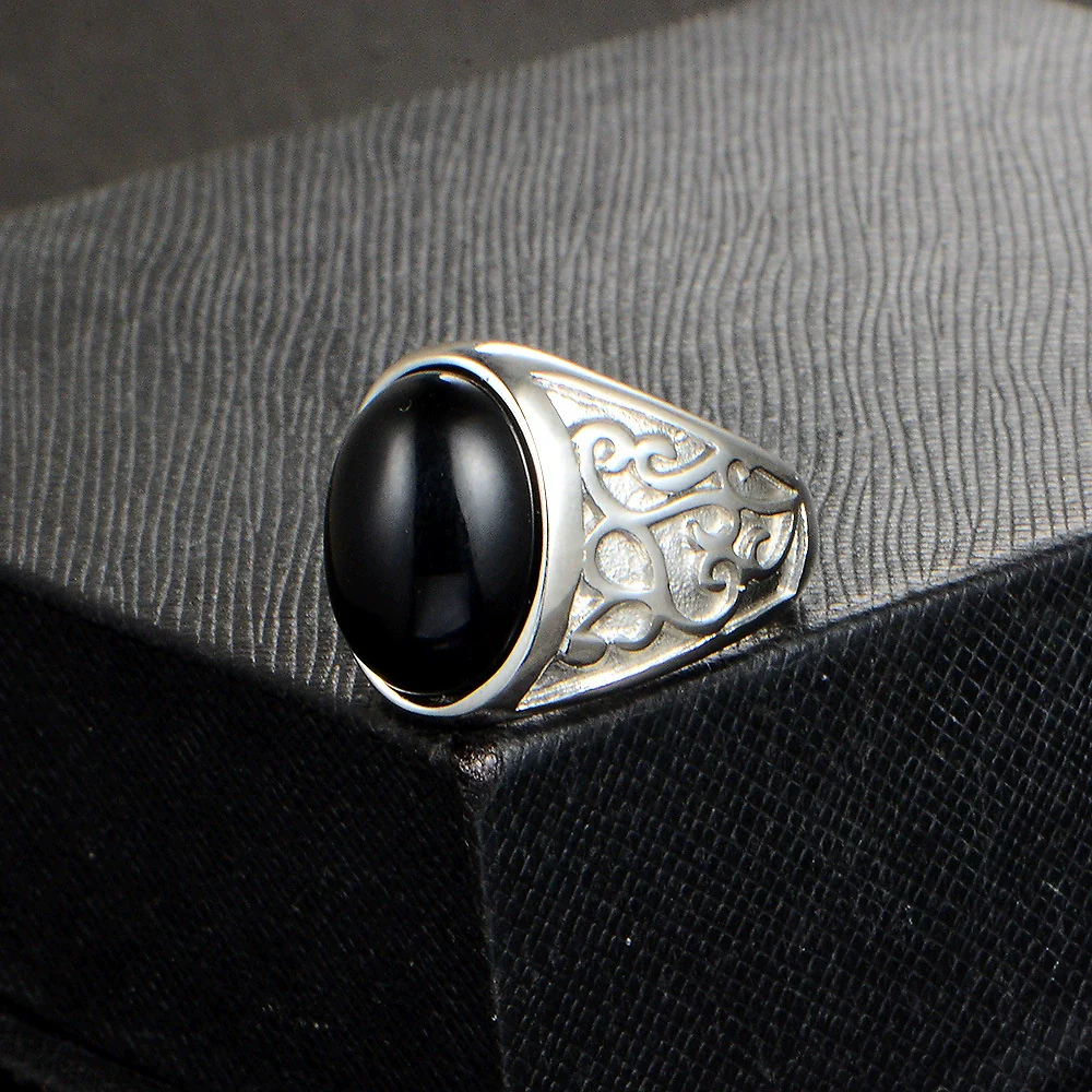 Wholesale Stainless Steel Geometric Gem Ring With Polishing Treatment - Image 3