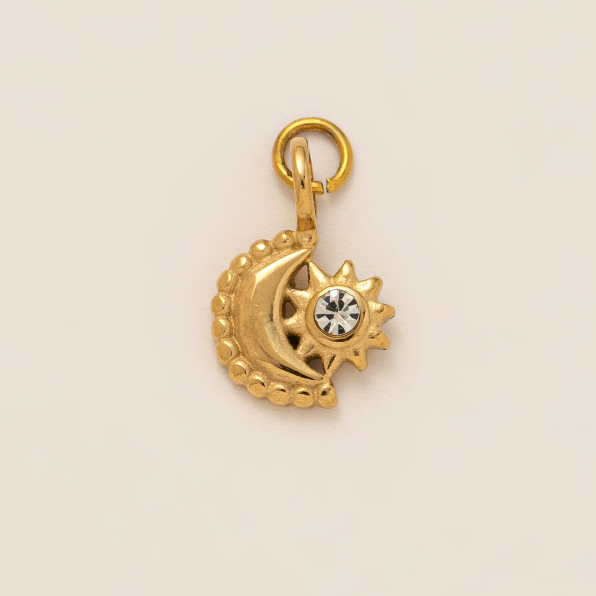 Wholesale Stainless Steel Geometric Pattern Pendant Necklace With Vacuum Electroplated In Furnace 18K Gold Color Protection - Image 18