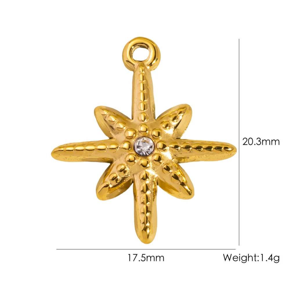 Wholesale Stainless Steel Geometric Pendant Jewelry Accessories With Electroplating For Necklace And Earrings - Image 23