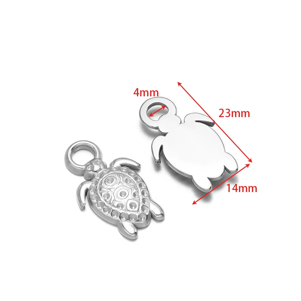Wholesale Stainless Steel Gold Plated Crab Fish Animal Pendant For Sweater Bracelet Necklace Accessories With Shell Crab Pattern And Electroplating Process - Image 23