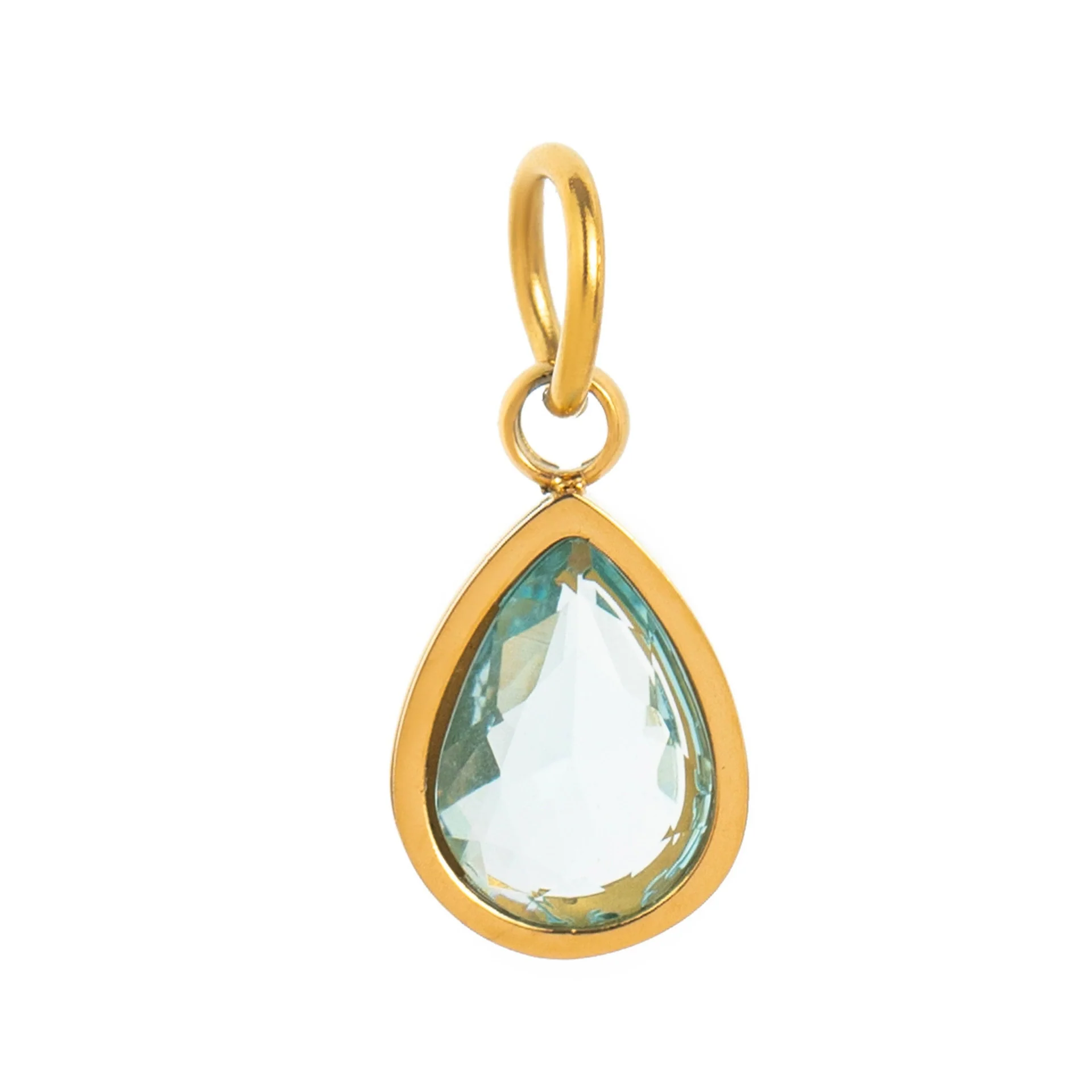 Wholesale Stainless Steel Heart Pendant Necklace With Mixed Gemstone Setting And Electroplating For Women - Image 20