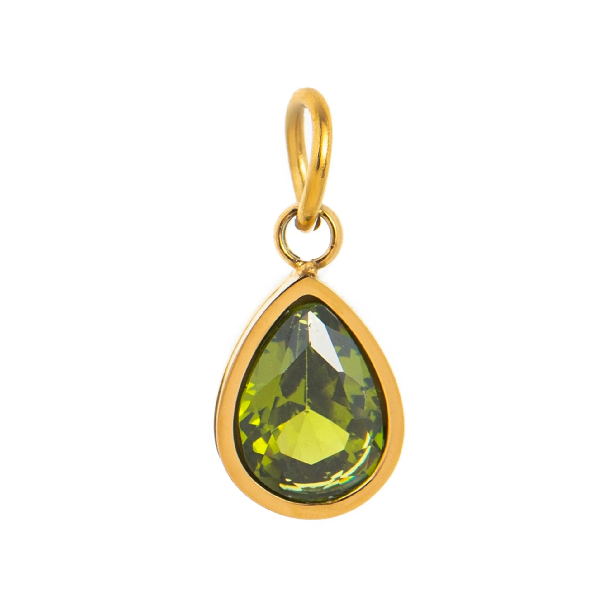 Wholesale Stainless Steel Heart Pendant Necklace With Mixed Gemstone Setting And Electroplating For Women - Image 25