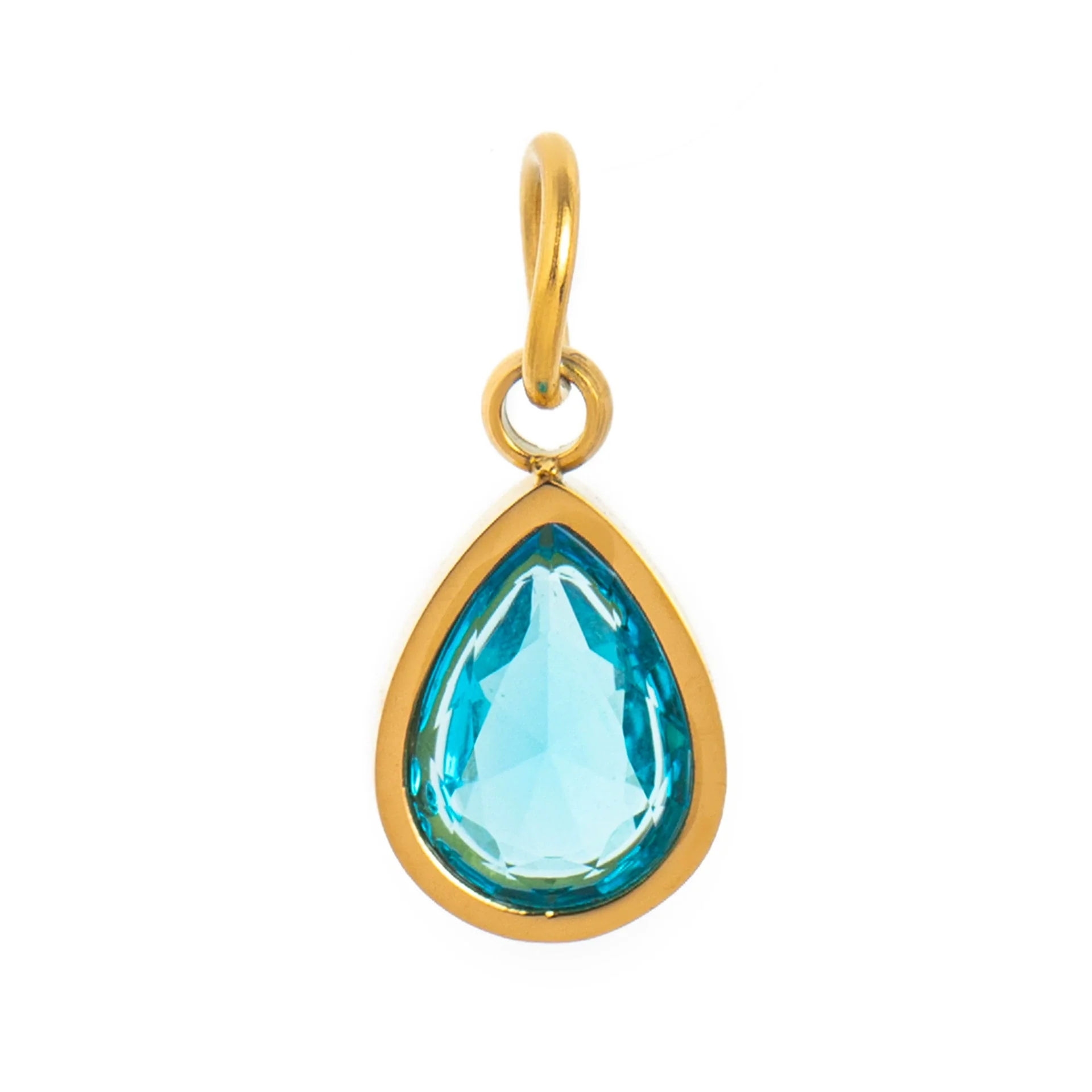 Wholesale Stainless Steel Heart Pendant Necklace With Mixed Gemstone Setting And Electroplating For Women - Image 29