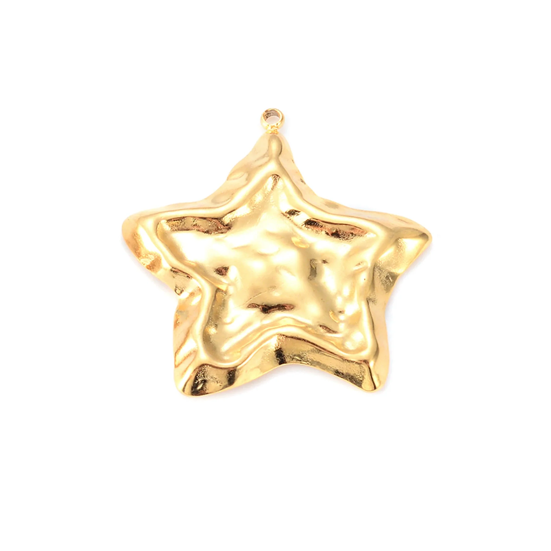 Wholesale Stainless Steel Jewelry Accessories Fivepointed Star Electroplated Pendant For Necklace And Earrings - Image 8