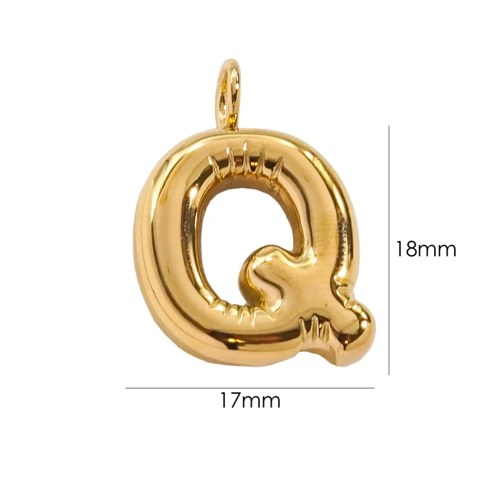 Wholesale Stainless Steel Letter Handmade Pendant With 14K Gold Expansion And Electroplating Treatment - Image 21
