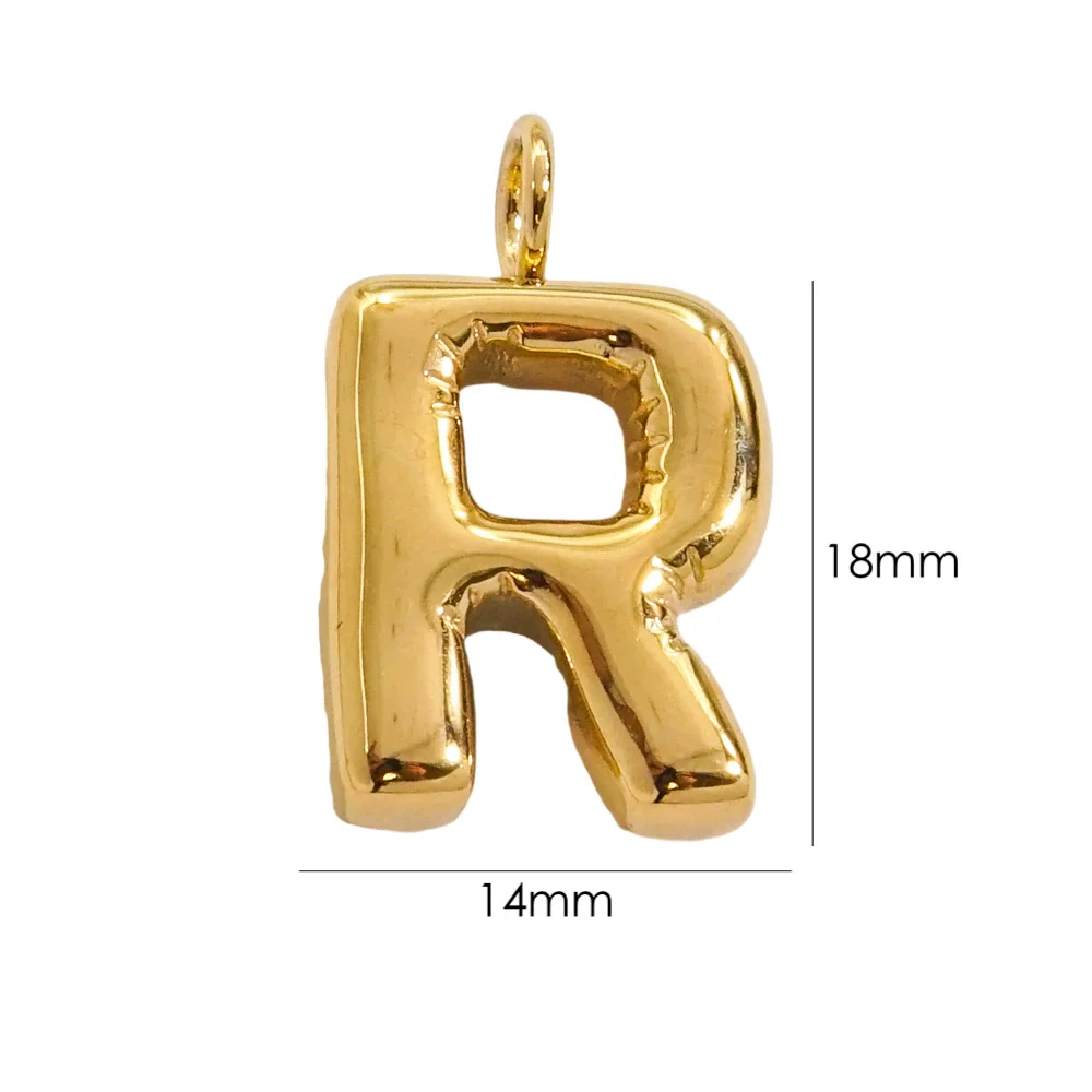 Wholesale Stainless Steel Letter Handmade Pendant With 14K Gold Expansion And Electroplating Treatment - Image 22