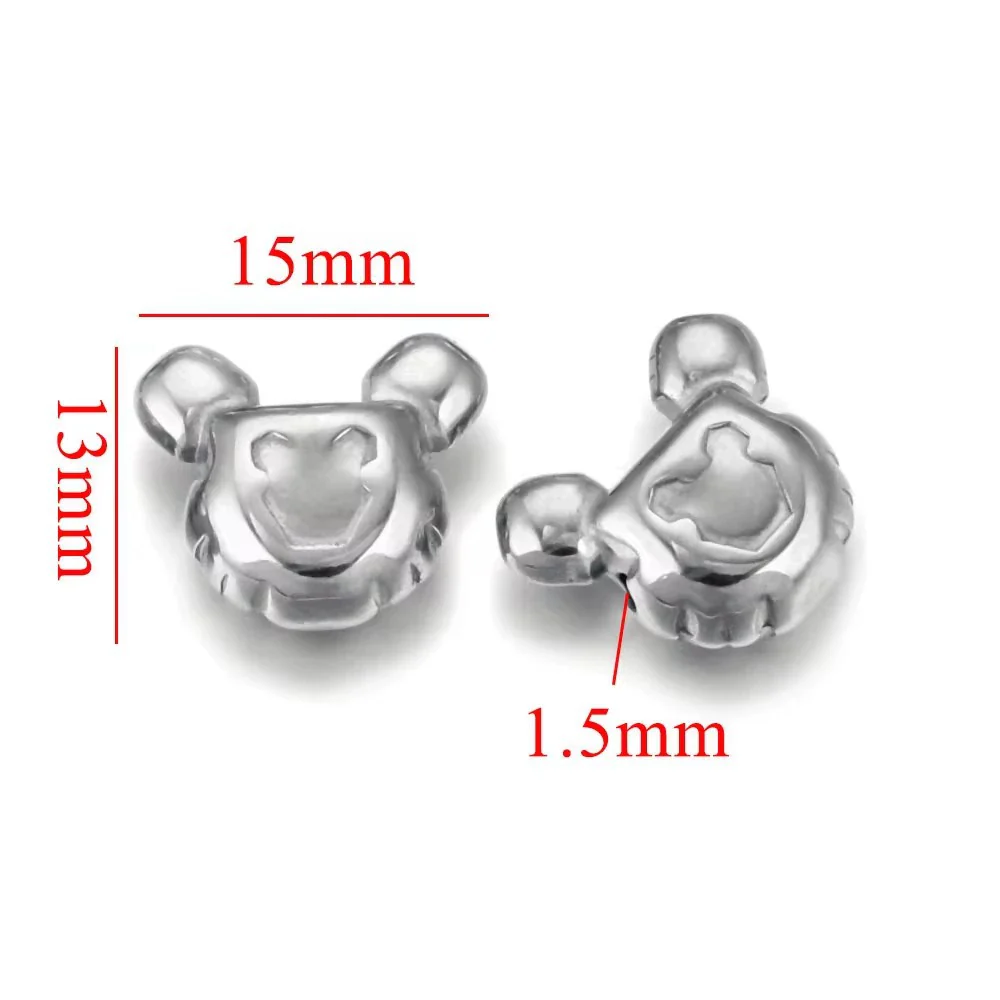 Wholesale Stainless Steel Perforated Round Baroque Style Totem Pattern 18K Gold Plated Spacer Beads For Diy Pendant Necklace And Bracelet Jewelry - Image 18