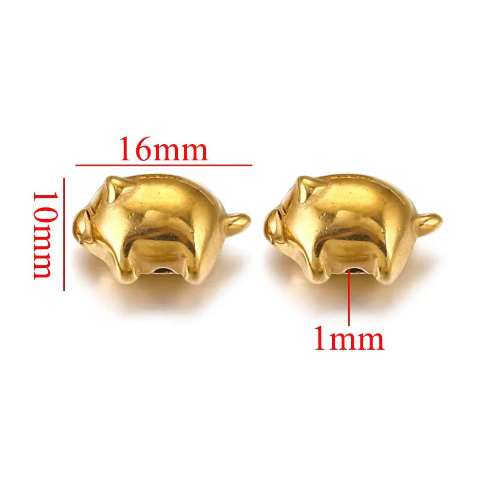 Wholesale Stainless Steel Perforated Round Baroque Style Totem Pattern 18K Gold Plated Spacer Beads For Diy Pendant Necklace And Bracelet Jewelry - Image 21
