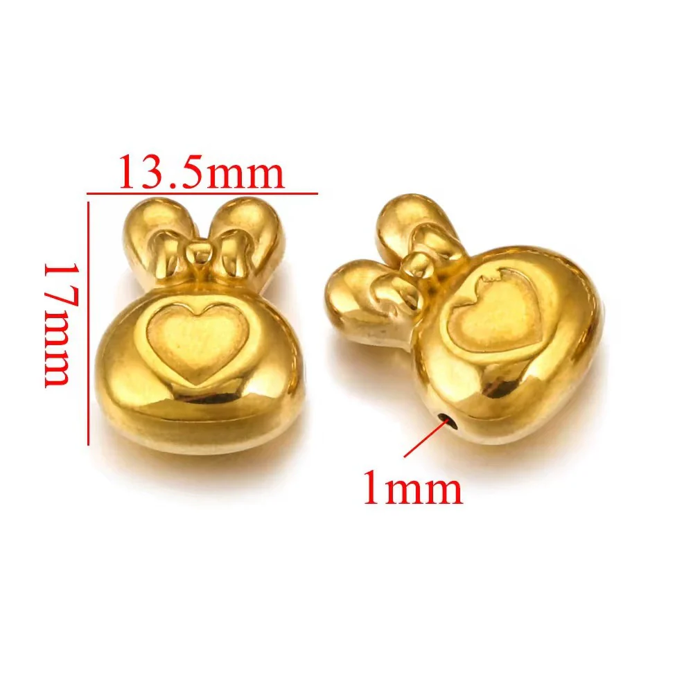Wholesale Stainless Steel Perforated Round Baroque Style Totem Pattern 18K Gold Plated Spacer Beads For Diy Pendant Necklace And Bracelet Jewelry - Image 29