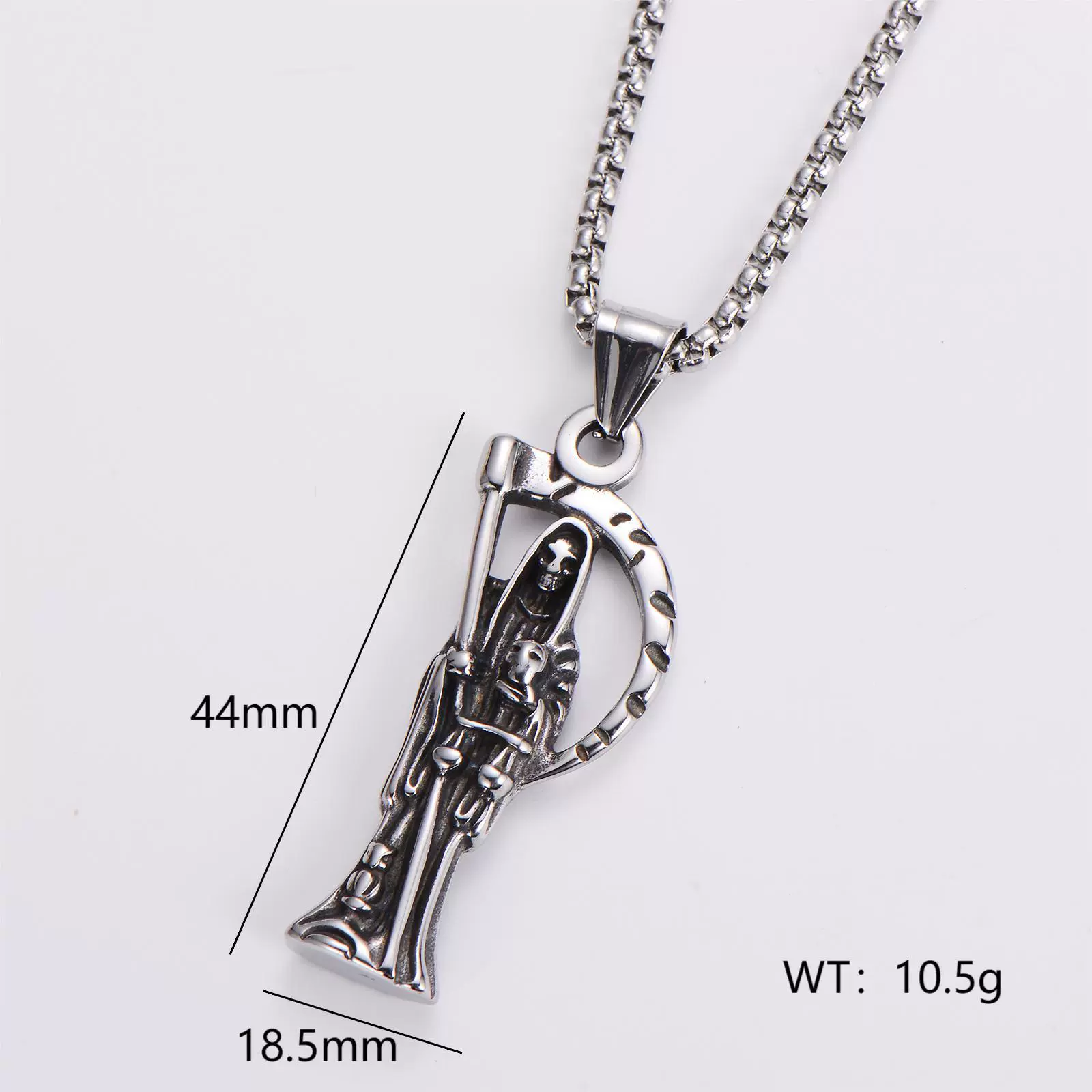Wholesale Stainless Steel Ship Anchor Cross Truck Pendant Necklace For Men With Geometric Style And Polishing Process - Image 12