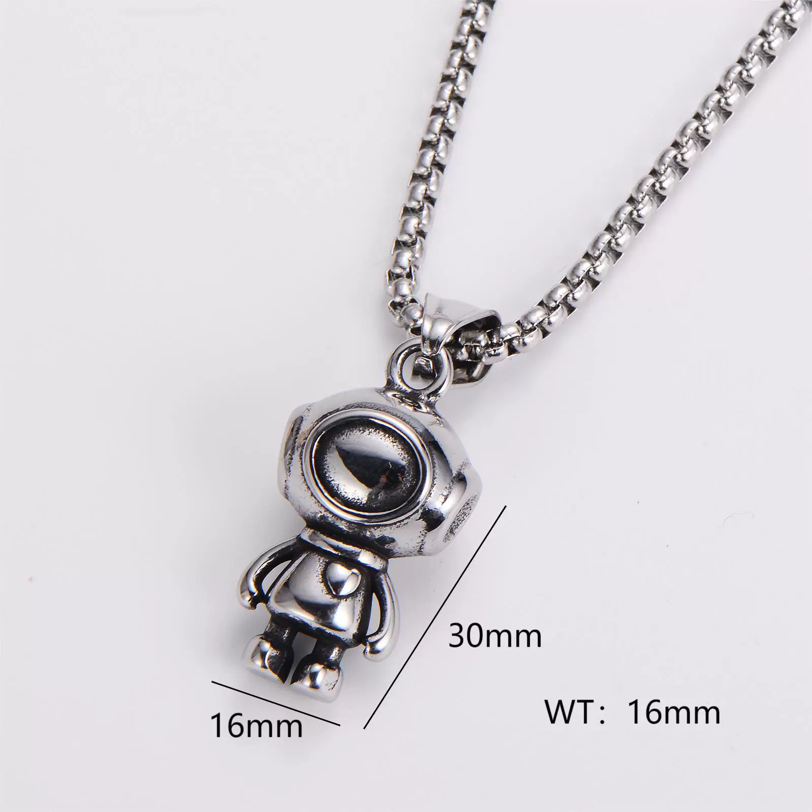 Wholesale Stainless Steel Ship Anchor Cross Truck Pendant Necklace For Men With Geometric Style And Polishing Process - Image 17
