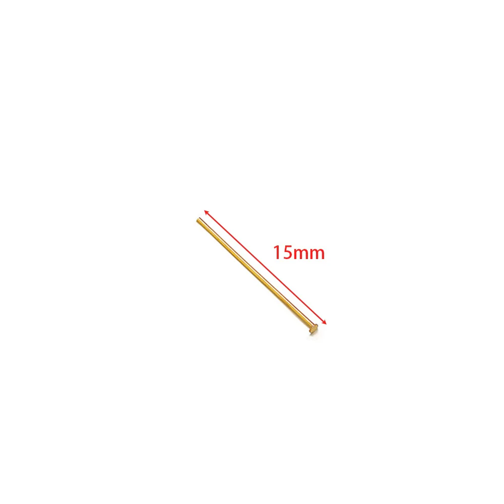 Wholesale Stainless Steel Vacuum Goldplated Simple Geometric Glossy Beaded Needle Earrings Fashion Accessories - Image 14