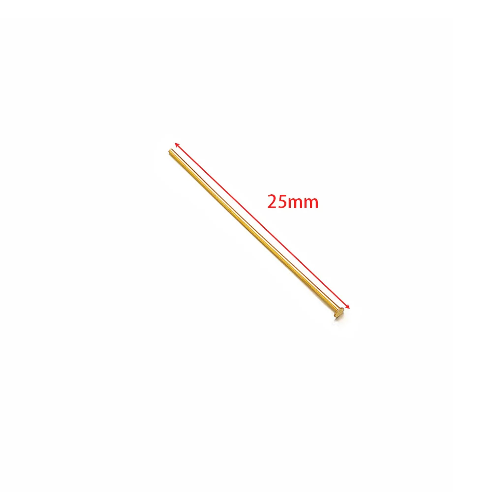 Wholesale Stainless Steel Vacuum Goldplated Simple Geometric Glossy Beaded Needle Earrings Fashion Accessories - Image 16