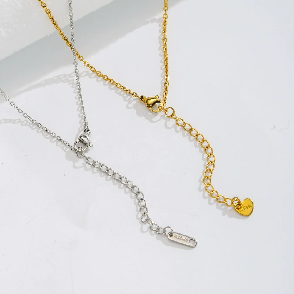 Wholesale Stainless Steel Water Drop Pendant Semifinished Jewelry Electroplated For Diy Necklace And Bracelet - Image 4
