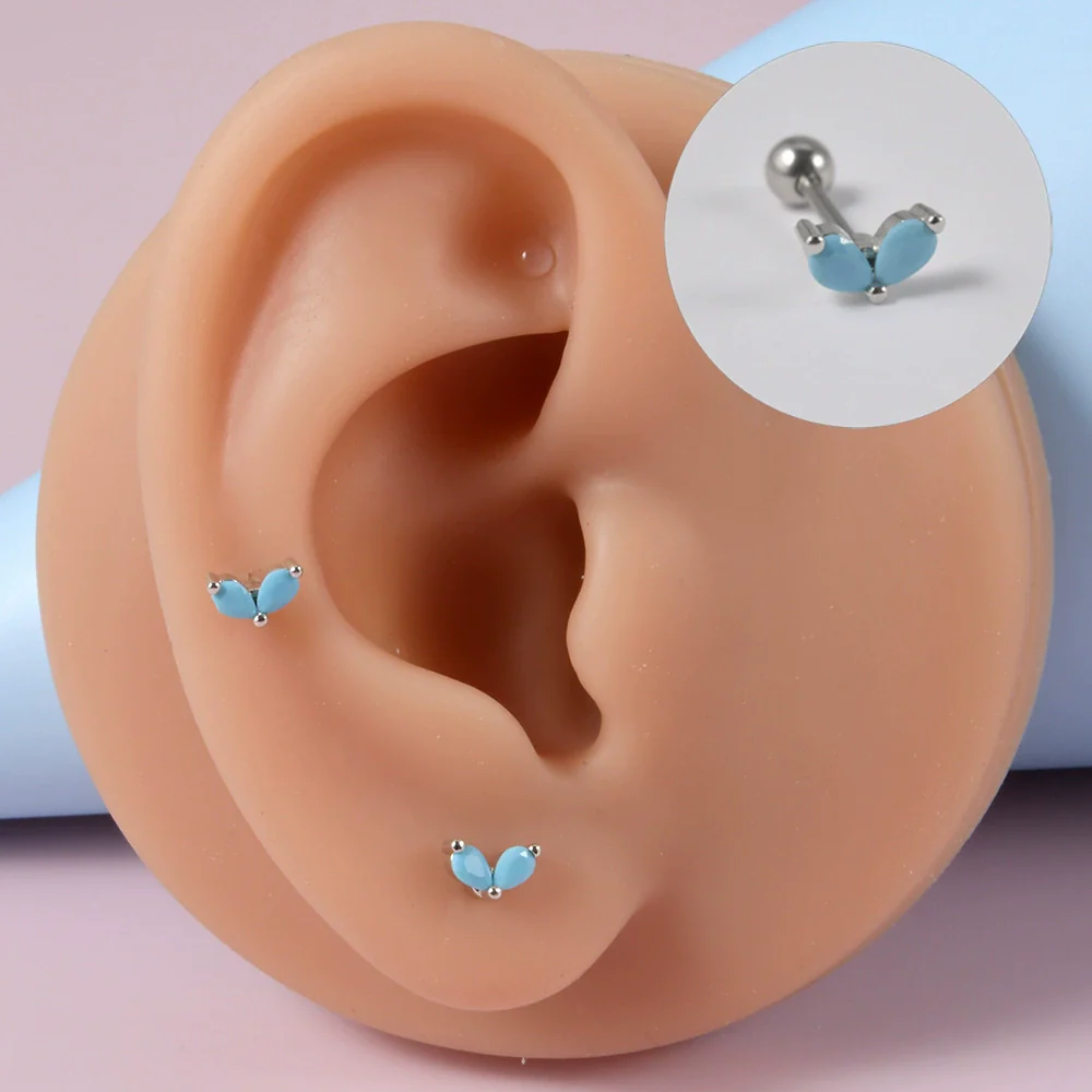 Wholesale Stud Earrings Copper Silver Electroplating Flower Style - Image 15