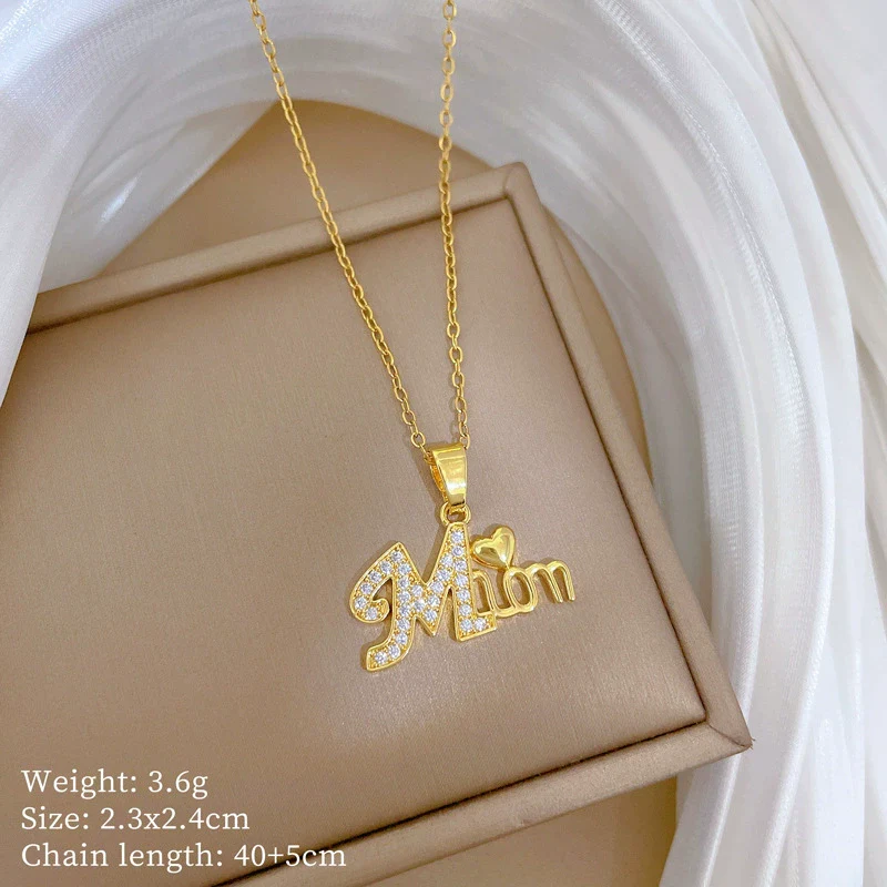 Wholesale Titanium Steel And Copper Animal Zodiac Cartoon Minimalist Style Pendant Necklace For Women - Image 6