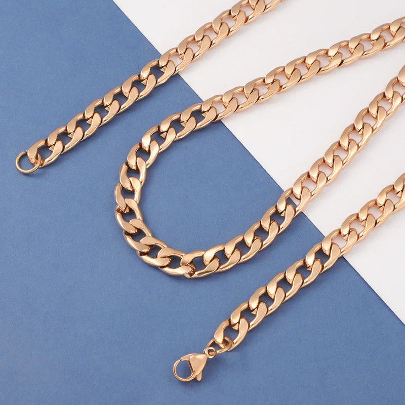 Wholesale Titanium Steel And Stainless Steel Cross Ushape Hip Hop Style Necklace For Men And Women - Image 11