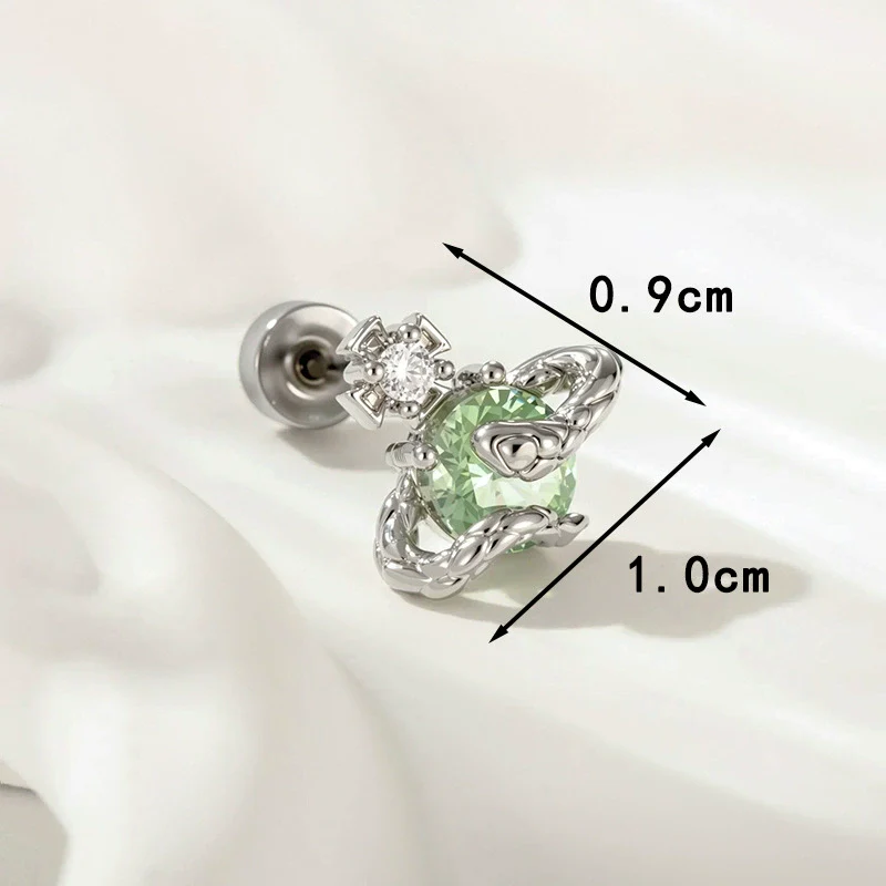 Wholesale Titanium Steel Fashion Butterflyinlaid Zircon Ear Bone Nails For Women - Image 10