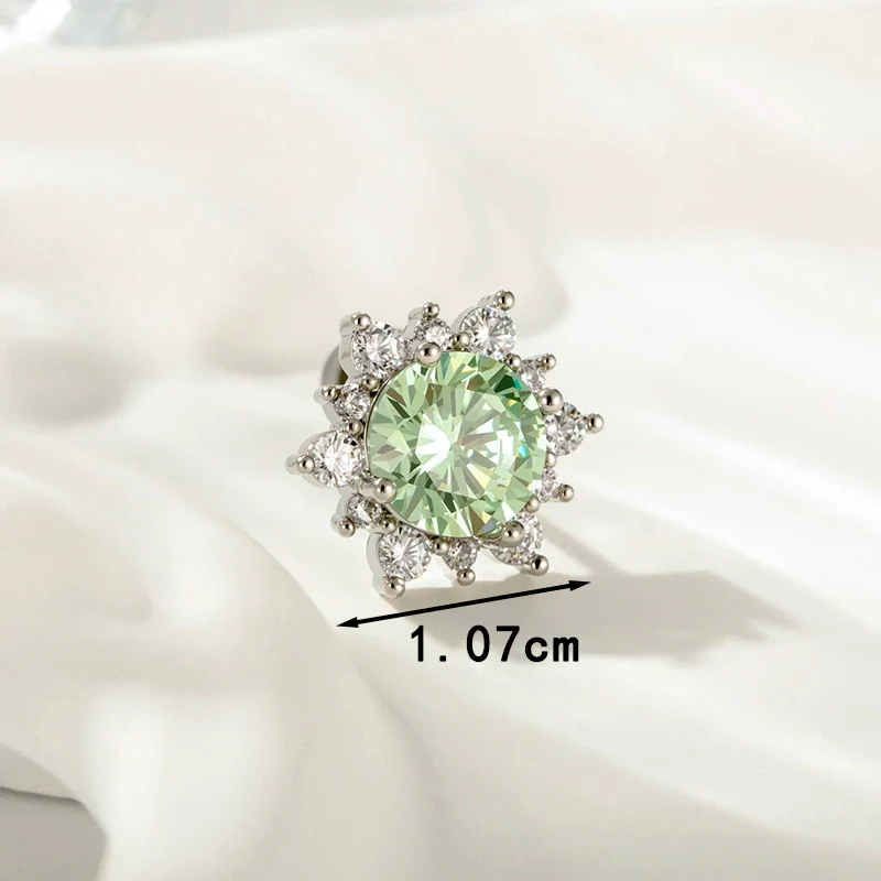 Wholesale Titanium Steel Fashion Butterflyinlaid Zircon Ear Bone Nails For Women - Image 11