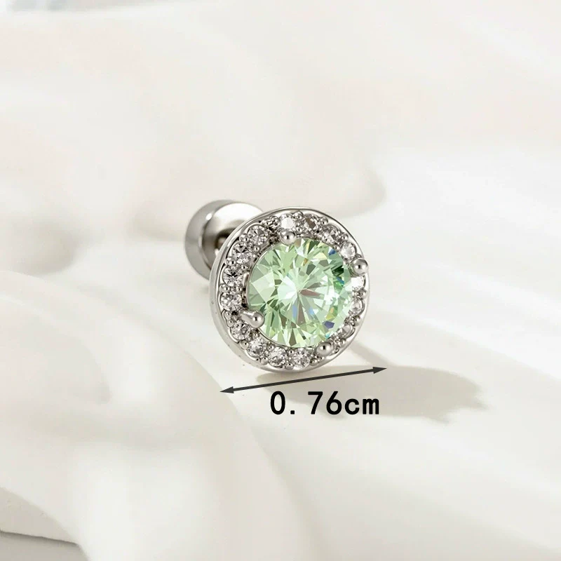 Wholesale Titanium Steel Fashion Butterflyinlaid Zircon Ear Bone Nails For Women - Image 7