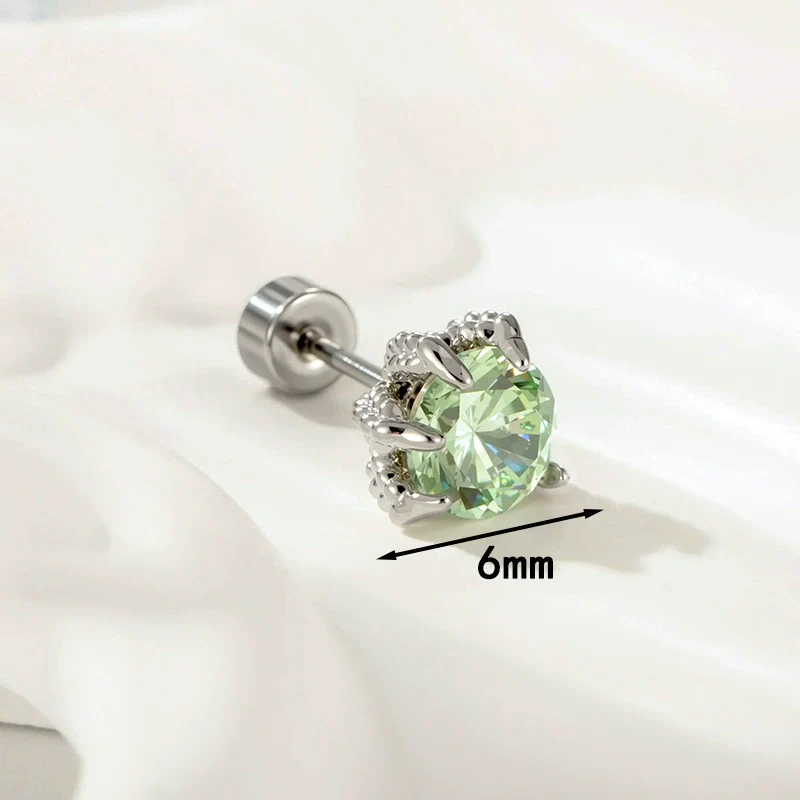 Wholesale Titanium Steel Fashion Butterflyinlaid Zircon Ear Bone Nails For Women - Image 9