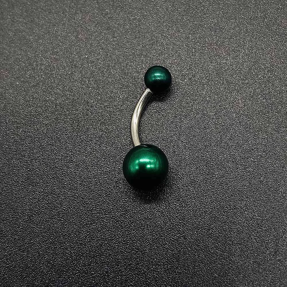 Wholesale Unisex Acrylic Navel Ring Jewelry Stainless Steel Candy Color Round Style - Image 17
