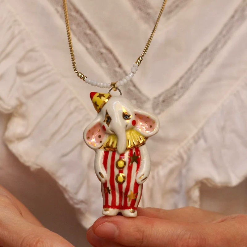 Wholesale Unisex Cartoon Animal And Heart Shaped Copper Electroplated Necklace - Image 13