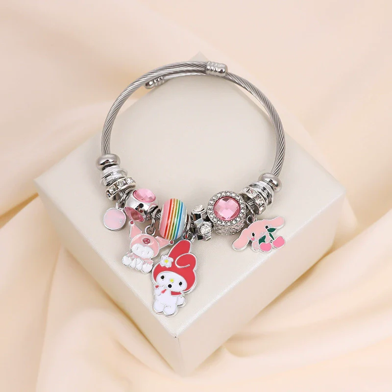 Wholesale Unisex Cartoon Characters Zinc Alloy Electroplated Bracelet Jewelry - Image 26