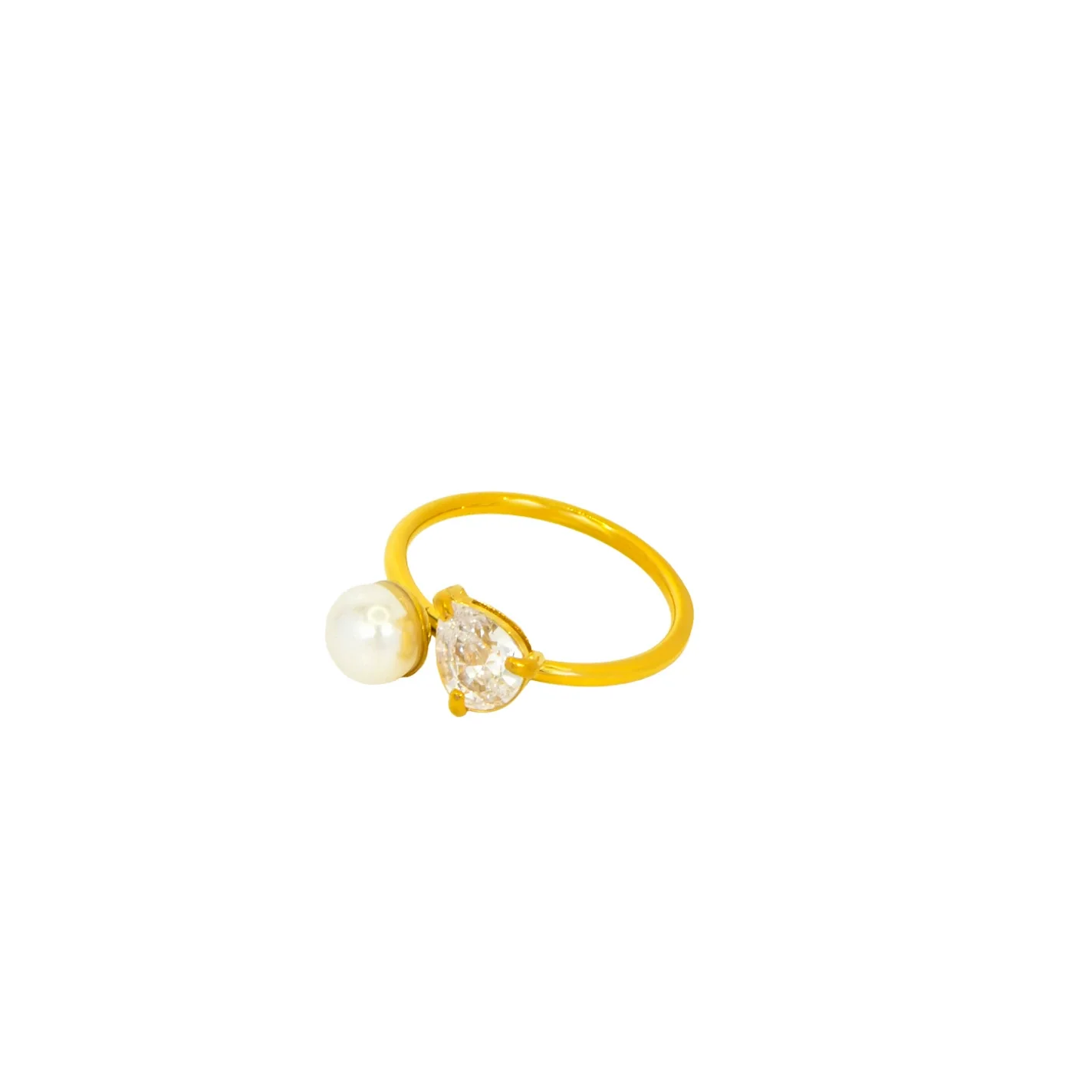 Wholesale Unisex Geometric Titanium Steel Electroplated Ring Accessories - Image 6