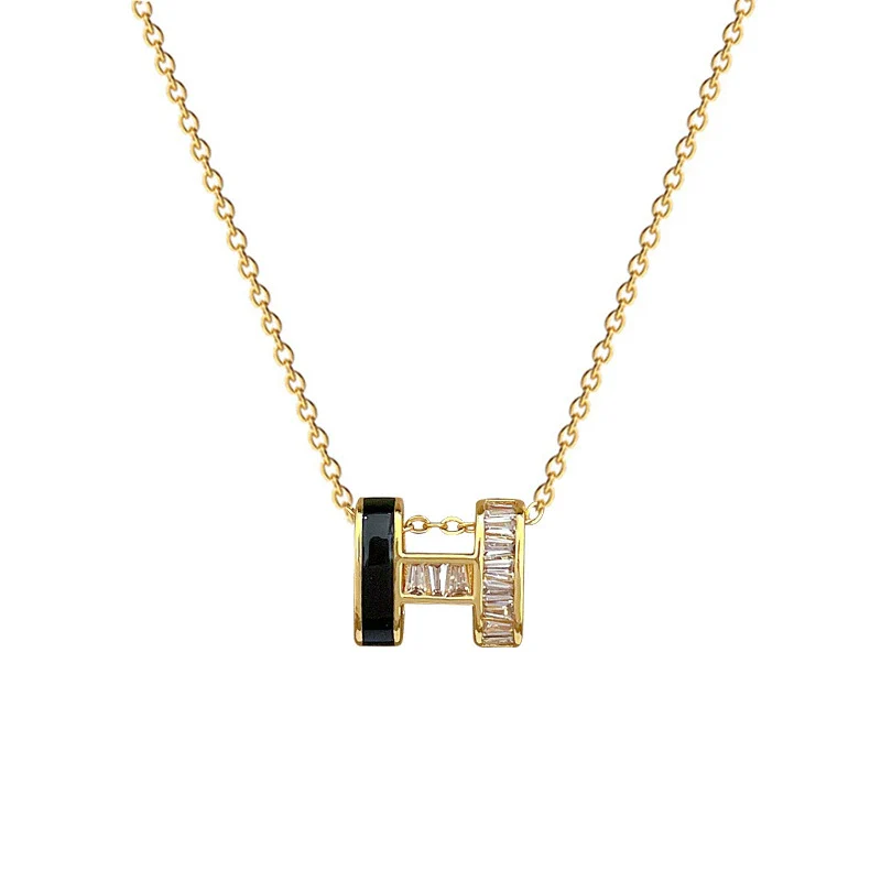 Wholesale Unisex Stainless Steel Animal Zodiac Cartoon Style Full Diamond Necklace - Image 5