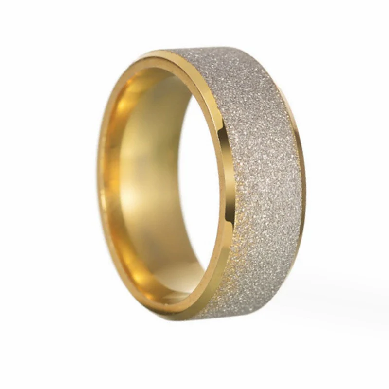 Wholesale Unisex Stainless Steel Geometric Ring With Electroplating - Image 10