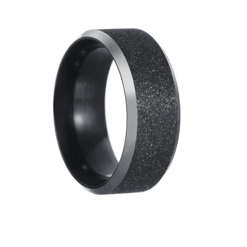 Wholesale Unisex Stainless Steel Geometric Ring With Electroplating - Image 9