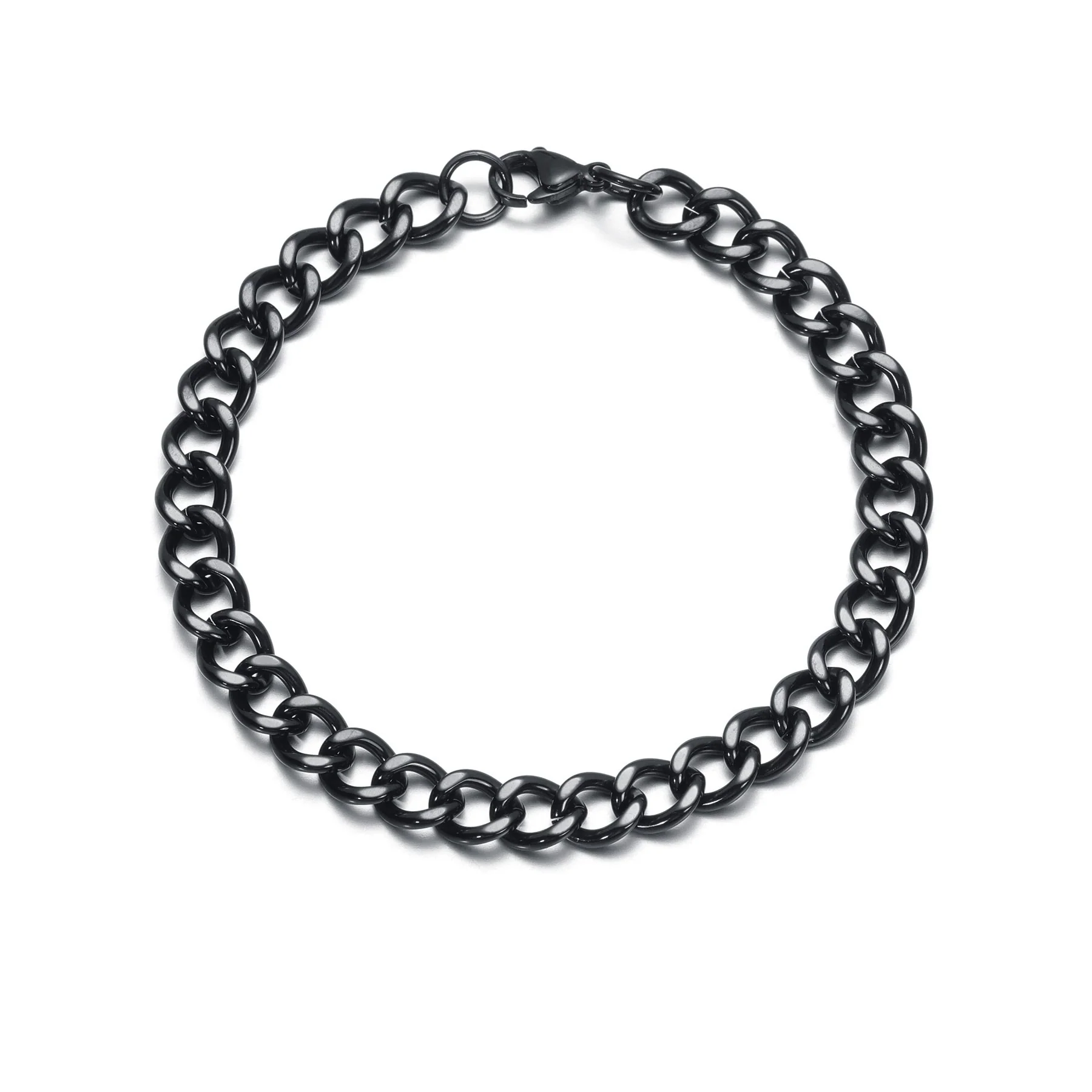 Wholesale Unisex Titanium Steel Ushape Bracelet With Electroplating Treatment Classic Style Jewelry - Image 6