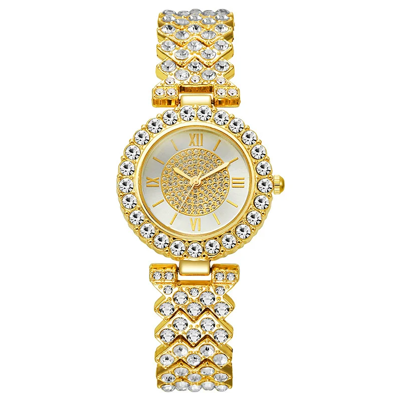 Wholesale Universal Fashion Alloy Bracelet Watch With Round Dial And Roman Scale Quartz Movement - Image 5