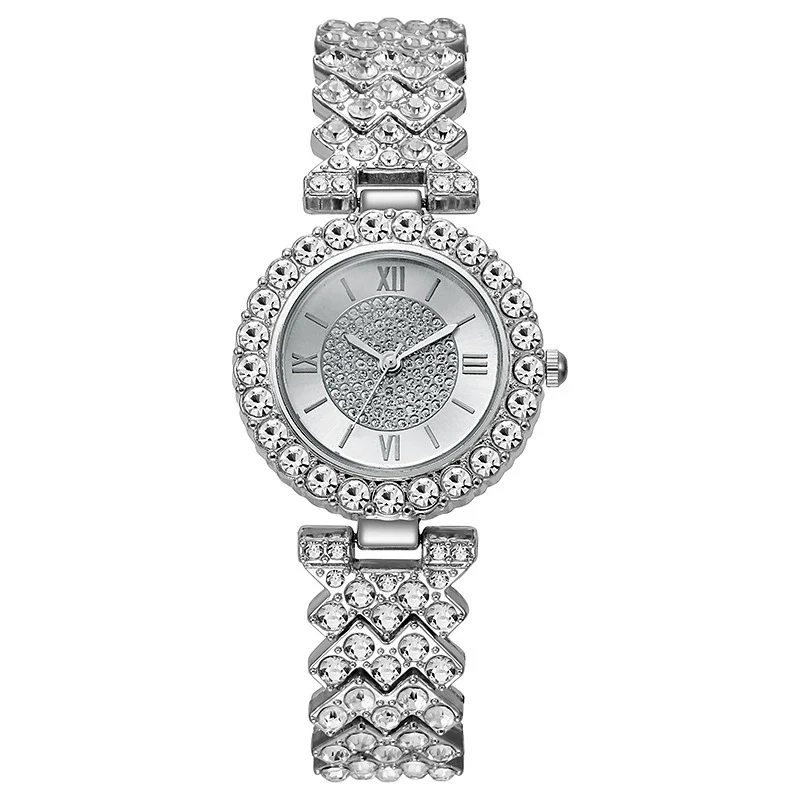 Wholesale Universal Fashion Alloy Bracelet Watch With Round Dial And Roman Scale Quartz Movement - Image 7