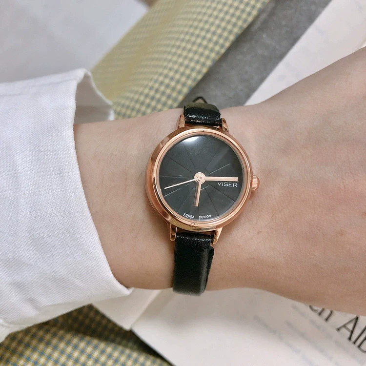 Wholesale Watch Alloy Artificial Leather Round Retro Artistic Temperament Women's - Image 6