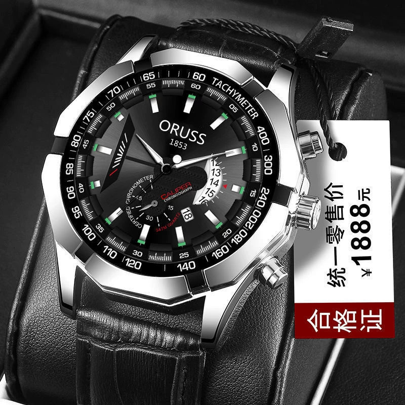 Wholesale Waterproof Non Mechanical Watch With Steel Case Round Dial And Mineral Strengthened Glass Mirror For Men - Image 12