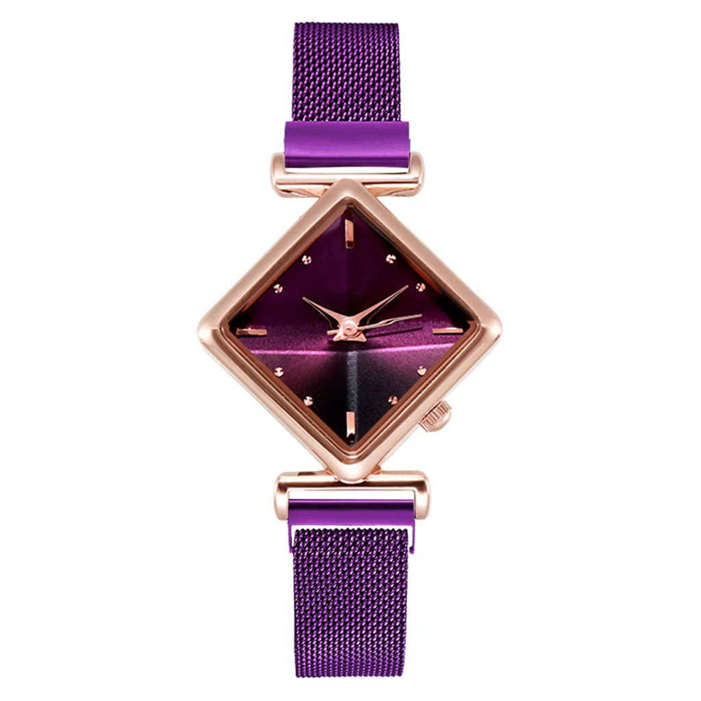 Wholesale Women's Alloy Fashion Watch Set With Round Dial And Textile Strap - Image 7
