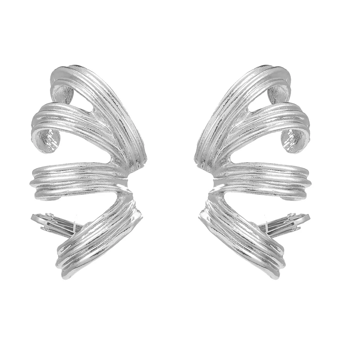Wholesale Women's Alloy Geometric Earrings With Electroplating For Fashion - Image 6