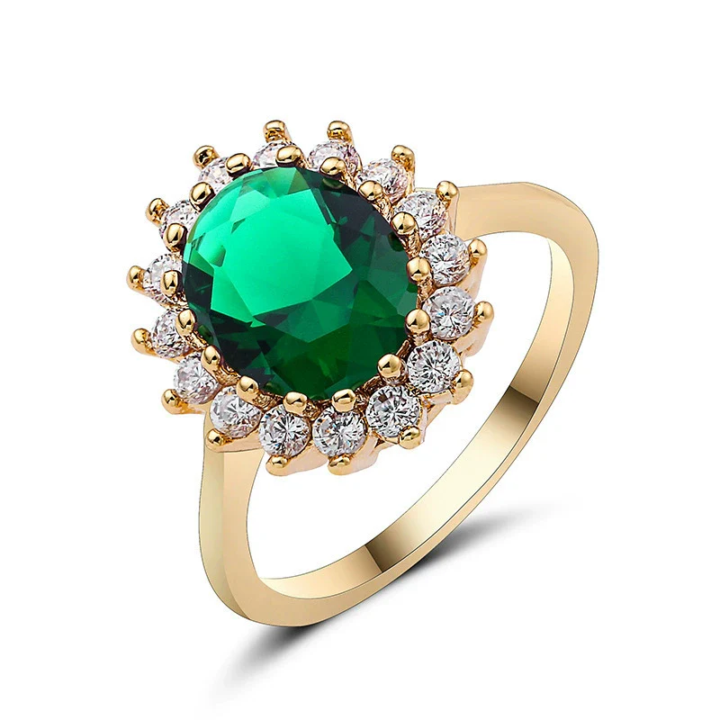 Wholesale Women's Alloy Geometric Ring With Electroplating Treatment - Image 3