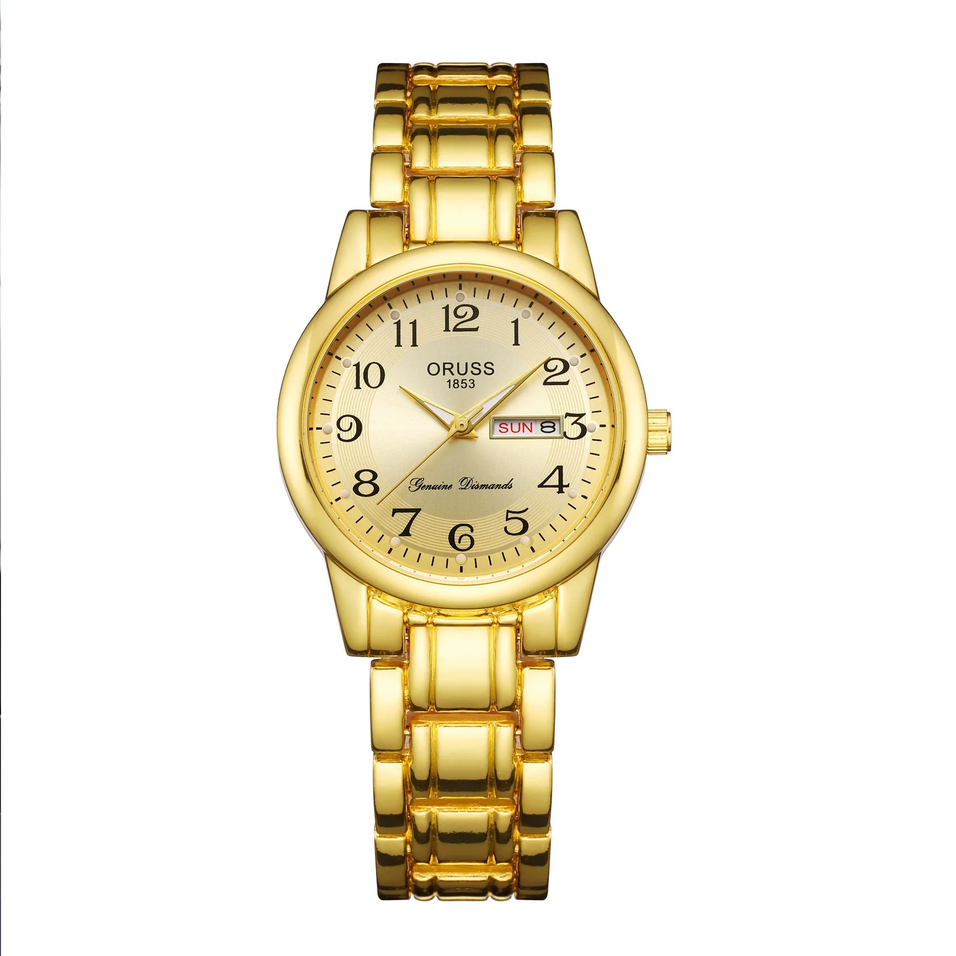 Wholesale Women's Automatic Quartz Watch Alloy Stainless Steel Round Waterproof Luminous - Image 5