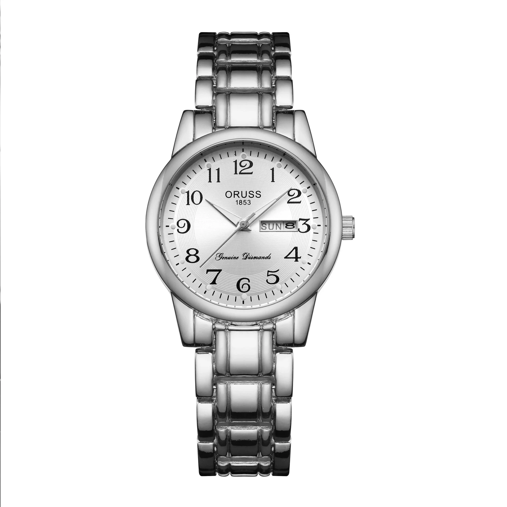 Wholesale Women's Automatic Quartz Watch Alloy Stainless Steel Round Waterproof Luminous - Image 6