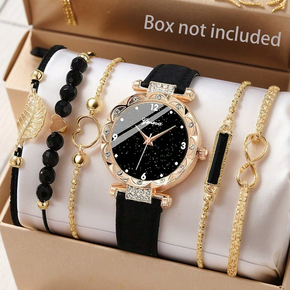 Wholesale Women's Casual Alloy Imitation Leather Belt Quartz Watch With Round Dial - Image 2