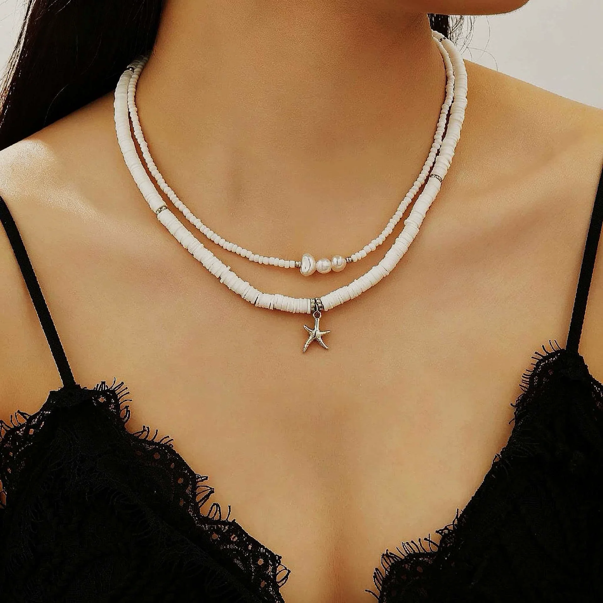 Wholesale Women's Casual Style Multilayered Animal And Zodiac Pattern Alloy And Zinc Alloy Necklace With Electroplating - Image 13