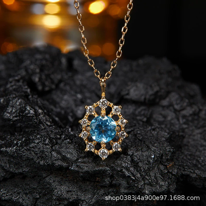 Wholesale Women's Cool Style Geometric S925 Sterling Silver 18K Gold Plated Gem Set Earrings - Image 19
