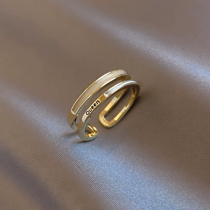 Wholesale Women's Copper Animal Zodiac Snakeshaped Open Ring With Electroplating Design - Image 6