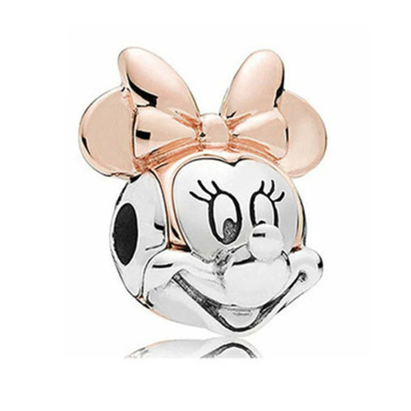 Wholesale Women's Diy Loose Beads Bracelet With Cartoon Animal Pendant Made Of Alloy Metal With Totem Pattern And Electroplating Treatment - Image 4